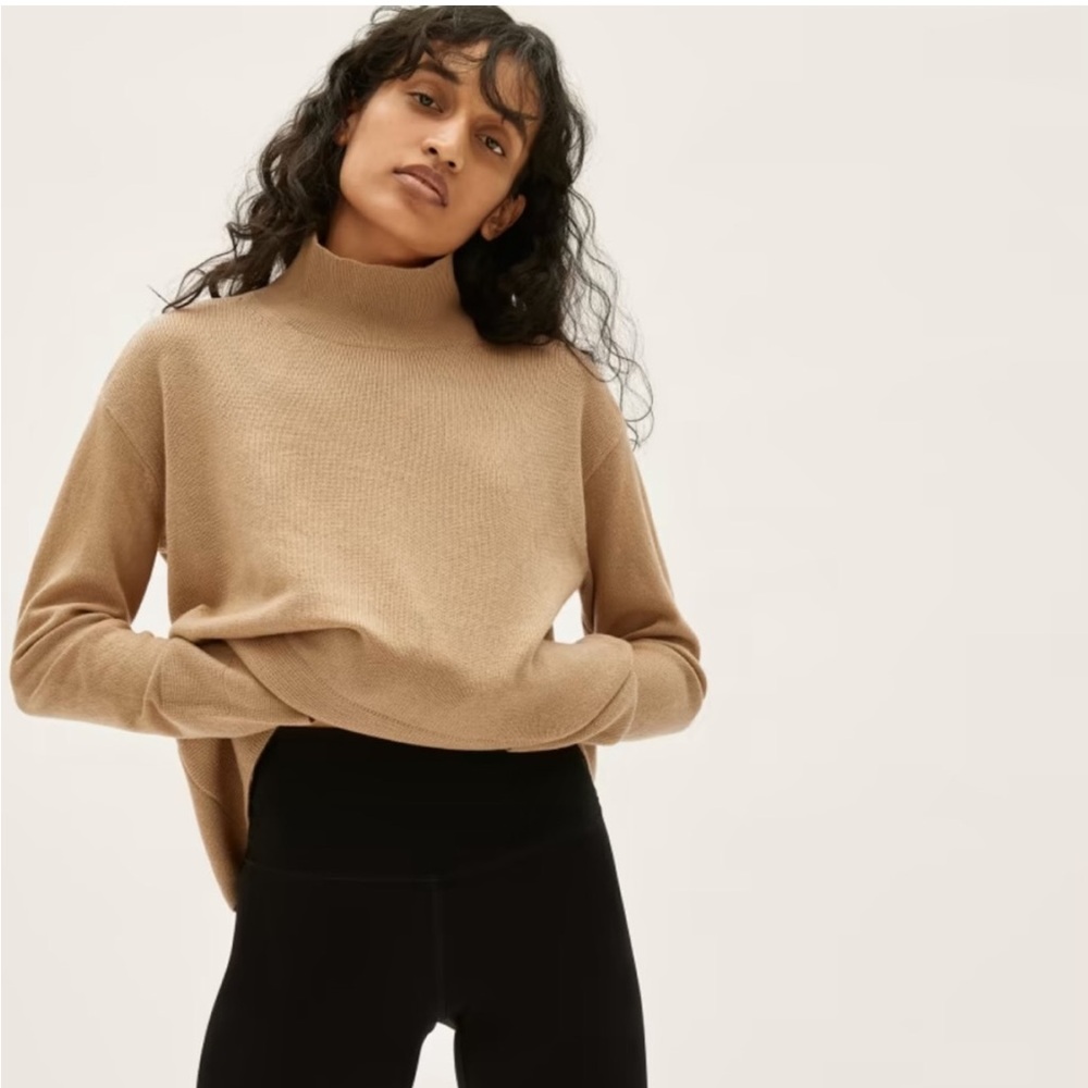 Everlane Cashmere Square Turtleneck